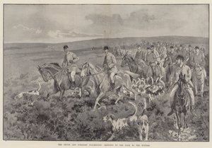 The Devon و Somerset Staghounds ، لإحضار الحزمة إلى Tufters